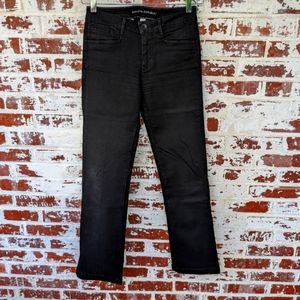 Banana Republic Straight Leg Black Jeans